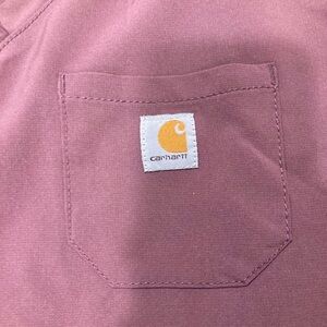 Carhartt scrub top size medium
